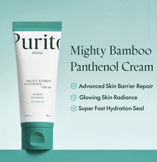 Purito SEOUL - Mighty Bamboo Panthenol Cream | Gezichtscrème 100ml