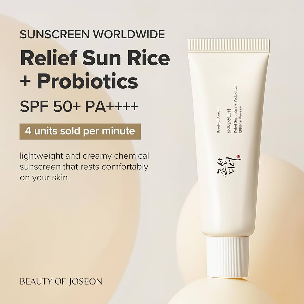 Beauty of Joseon - Relief Sun : Rice + Probiotics SPF50+ | Zonnebrandcrème 50ml