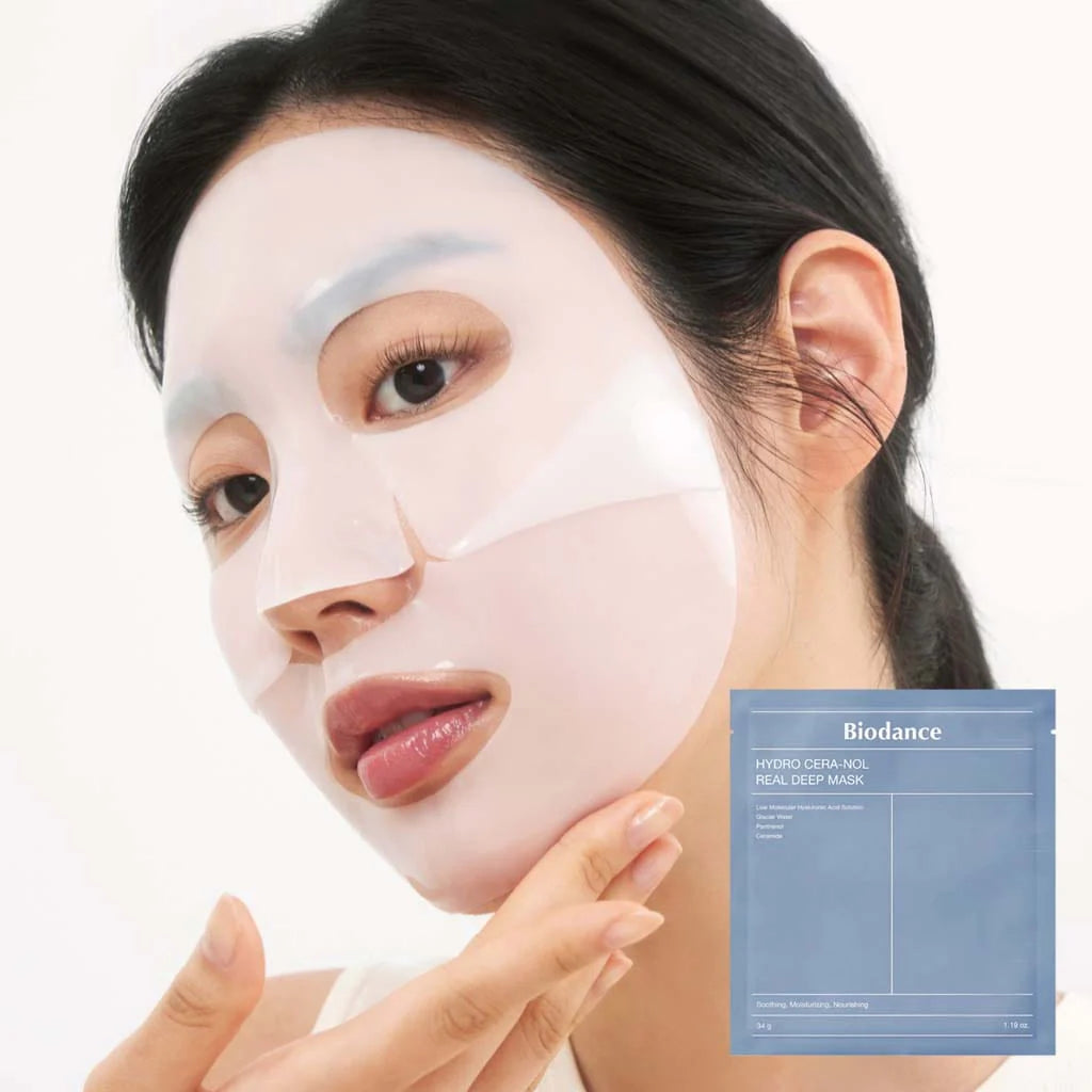 Biodance - Hydro Cera-nol Real Deep Mask Set | Gezichtsmasker 4st