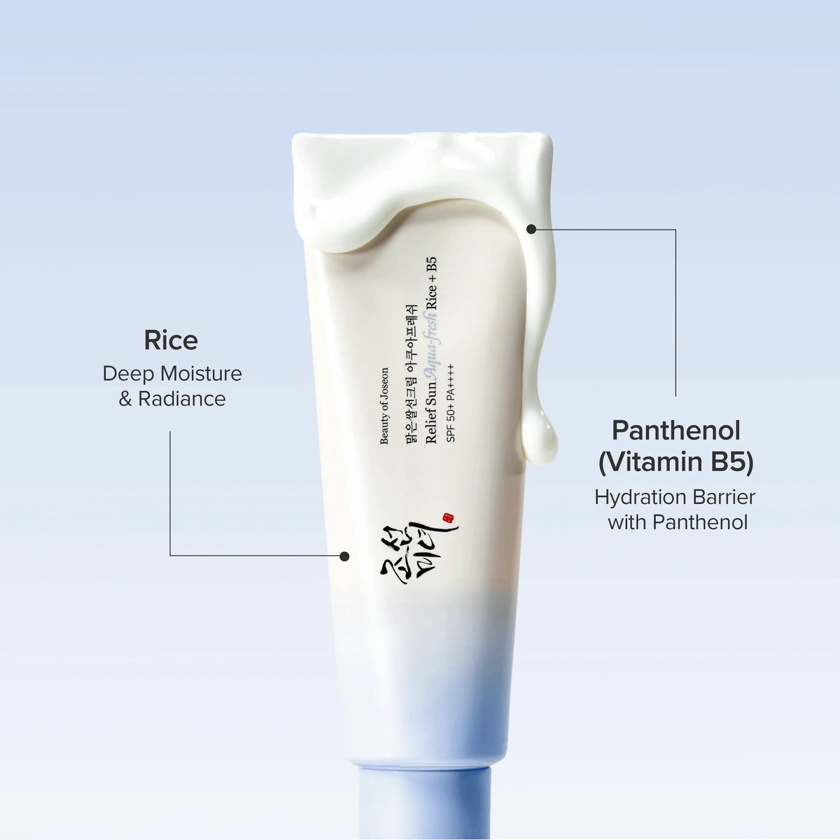 Beauty of Joseon - Relief Sun Aqua-Fresh Rice + B5 SPF50+ | Zonnebrandcrème 50ml